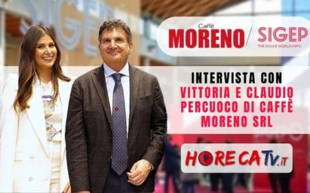 HorecaTv a Sigep 2023. Intervista con Vittoria e Claudio Percuoco di Caffè Moreno srl