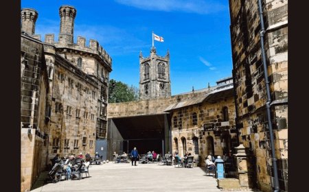 Visitare il castello di Lancaster gustando un caffè preparato da Eagle One di Victoria Arduino