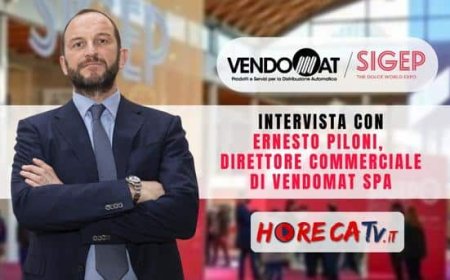 HorecaTv a Sigep 2023. Intervista con Ernesto Piloni di Vendomat SpA