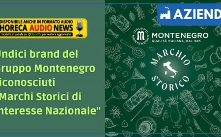 Undici brand del Gruppo Montenegro riconosciuti "Marchi Storici di Interesse Nazionale"