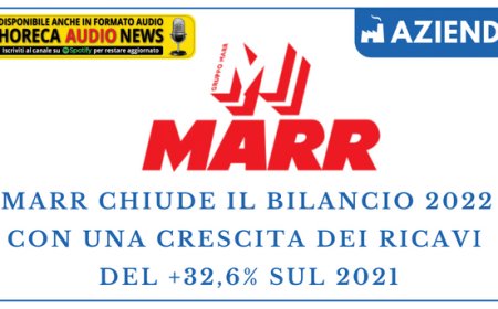 MARR chiude il bilancio 2022 con una crescita dei ricavi del +32,6% sul 2021