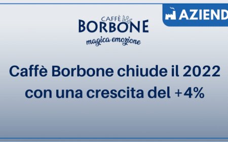 Caffè Borbone chiude il 2022 una crescita del +4%