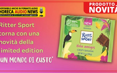 Ritter Sport torna con una novità della limited edition "Un Mondo di Gusto"