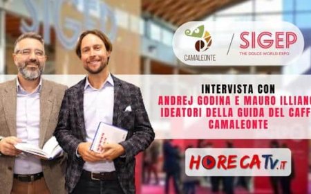 HorecaTv a Sigep 2023. Intervista con con Andrej Godina e Mauro Illiano della Guida Camaleonte