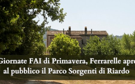 Giornate FAI di Primavera, Ferrarelle apre al pubblico il Parco Sorgenti di Riardo