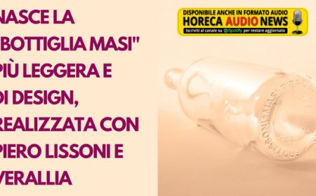 Nasce la "Bottiglia Masi" più leggera e di design, realizzata con Piero Lissoni e Verallia