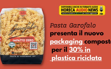 Pasta Garofalo presenta il nuovo packaging composto per il 30% in plastica riciclata