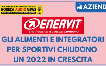 Enervit: gli alimenti e integratori per sportivi chiudono un 2022 in crescita