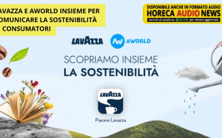 Lavazza e AWorld insieme per comunicare la sostenibilità ai consumatori