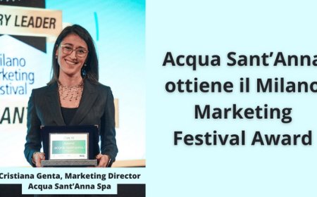 Acqua Sant’Anna ottiene il Milano Marketing Festival Award