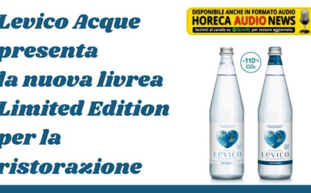 Levico Acque presenta la nuova livrea Limited Edition per la ristorazione
