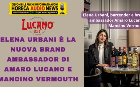Elena Urbani è la nuova brand Ambassador di Amaro Lucano e Mancino Vermouth
