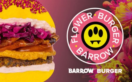 Flower Burger lancia Barrow Burger, la limited edition 100% plant-based