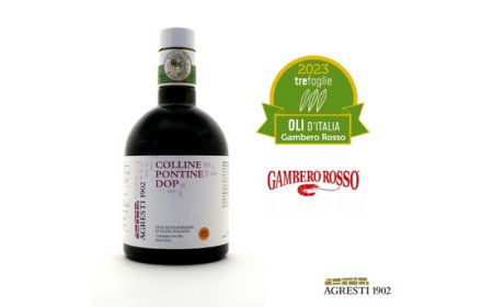 Dal Gambero Rosso 3 Foglie per la Dop Colline Pontine Agresti 1902