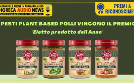 I Pesti Plant Based Polli vincono il premio "Eletto prodotto dell'Anno"