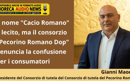 Il nome "Cacio Romano" è lecito, ma il consorzio "Pecorino Romano Dop" denuncia la confusione per i consumatori
