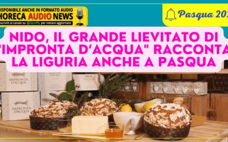Nido, il grande lievitato di "Impronta d’acqua" racconta la Liguria anche a Pasqua