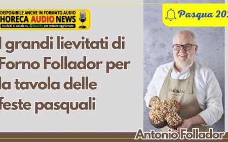 I grandi lievitati di Forno Follador per la tavola delle feste pasquali