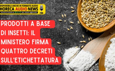 Prodotti a base di insetti: il ministero firma quattro decreti sull'etichettatura