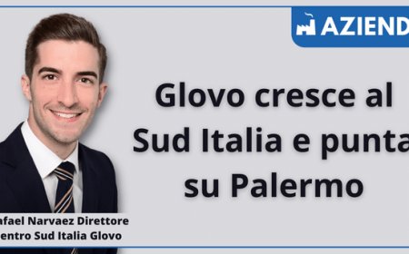 Glovo cresce al Sud Italia e punta su Palermo