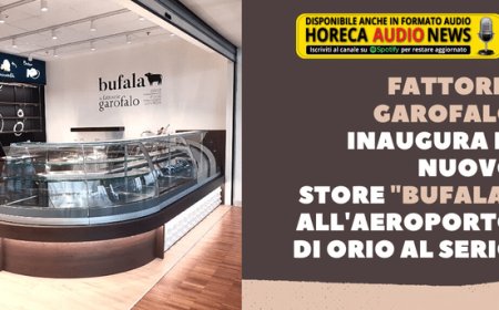 Fattorie Garofalo inaugura il nuovo store "Bufala" all'aeroporto di Orio al Serio