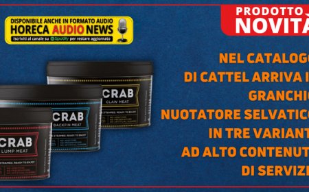 Nel catalogo di Cattel arriva il granchio nuotatore selvatico in tre varianti ad alto contenuto di servizio