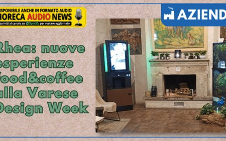 Rhea: nuove esperienze food&coffee alla Varese Design Week