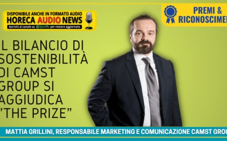Il bilancio di sostenibilità di Camst group si aggiudica "The PRize"