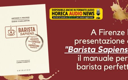 A Firenze la presentazione di "Barista Sapiens", il manuale per il barista perfetto
