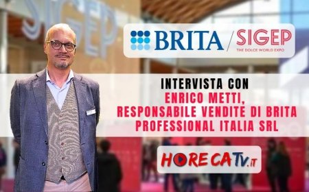 Horeca Tv a Sigep 2023. Intervista con Enrico Metti di BRITA Professional Italia Srl