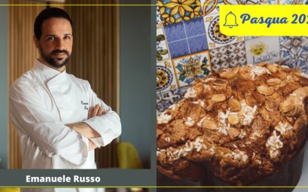 Emanuele Russo de Le Lumie rende omaggio alla sua terra con la Colomba Whitaker