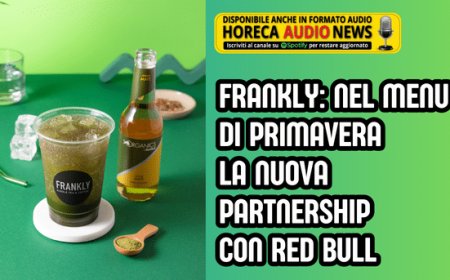 Frankly: nel menu di primavera la nuova partnership con Red Bull
