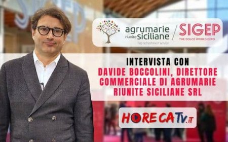 HorecaTv a Sigep 2023. Intervista con Davide Boccolini di Agrumarie Riunite Siciliane