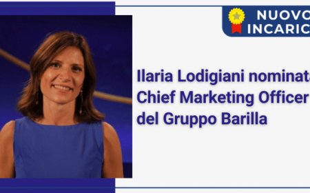 Ilaria Lodigiani nominata Chief Marketing Officer del Gruppo Barilla
