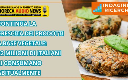 Continua la crescita dei prodotti a base vegetale: 22 milioni di italiani li consumano abitualmente