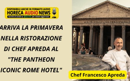 Arriva la primavera nella ristorazione di chef Apreda al "The Pantheon Iconic Rome Hotel"