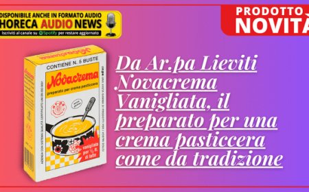 Da Ar.pa Lieviti Novacrema Vanigliata, il preparato per una crema pasticcera come da tradizione