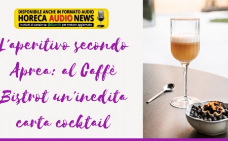 L'aperitivo secondo Aprea: al Caffè Bistrot un'inedita carta cocktail