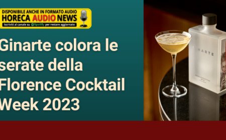 Ginarte colora le serate della Florence Cocktail Week 2023