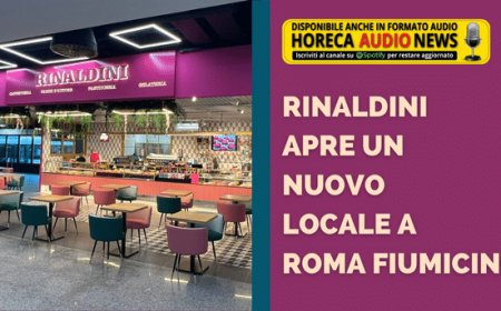 Rinaldini apre un nuovo locale a Roma Fiumicino