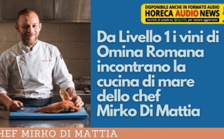 Da Livello 1 i vini di Omina Romana incontrano la cucina di mare dello chef Mirko Di Mattia