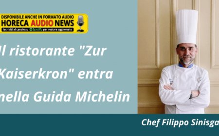 Il ristorante "Zur Kaiserkron" entra nella Guida Michelin