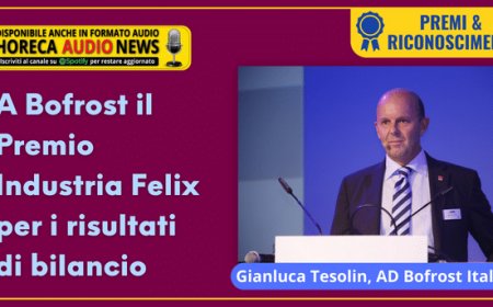 A Bofrost il Premio Industria Felix per i risultati di bilancio