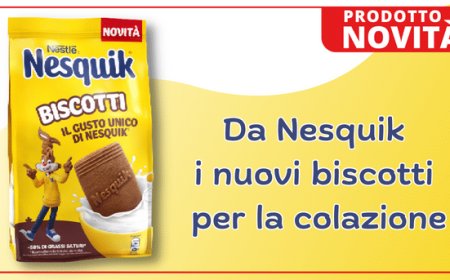 Da Nesquik i nuovi biscotti per la colazione