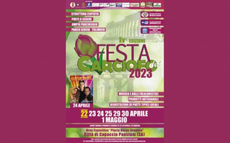 Torna la festa del Carciofo di Paestum IGP