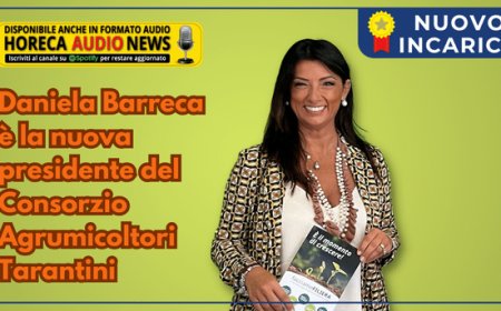 Daniela Barreca è la nuova presidente del Consorzio Agrumicoltori Tarantini