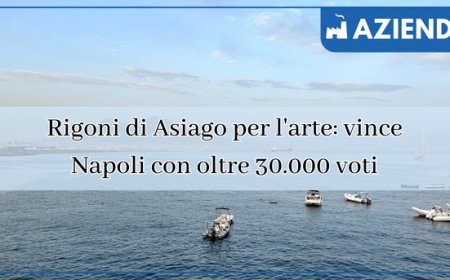 Rigoni di Asiago per l'arte: vince Napoli con oltre 30.000 voti