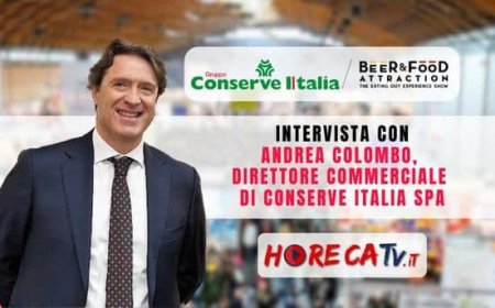 HorecaTv a Beer&Food Attraction 2023. Intervista con Andrea Colombo di Conserve Italia