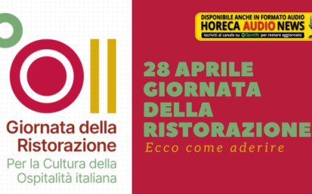 28 aprile Giornata della Ristorazione. Ecco come aderire