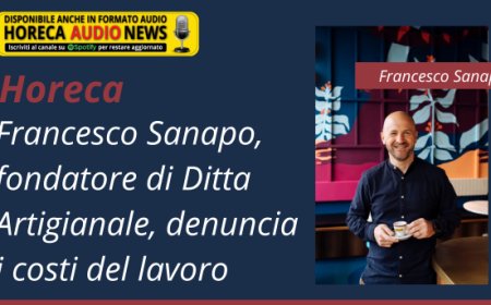 Horeca. Francesco Sanapo, fondatore di Ditta Artigianale, denuncia i costi del lavoro